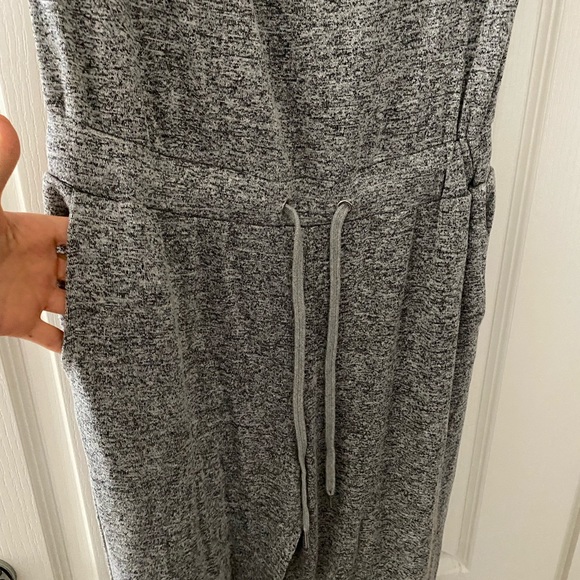 Like new grey Express pant romper - Picture 3 of 3